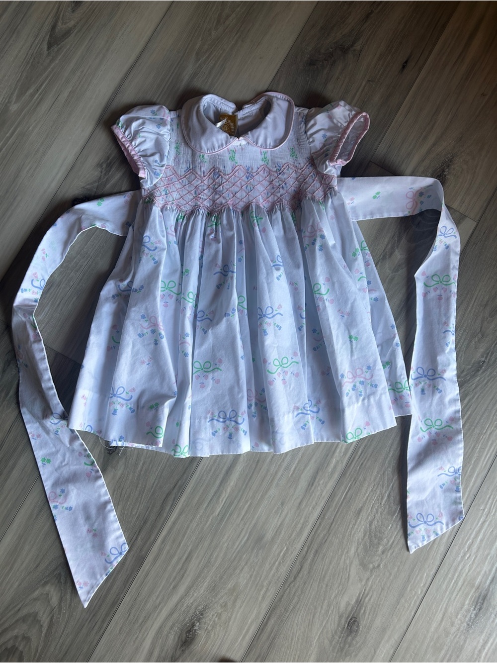 TBBC Grandmillineal Sandy Smocked Dress